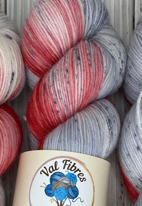 Cherry Frost - Merino Fingering