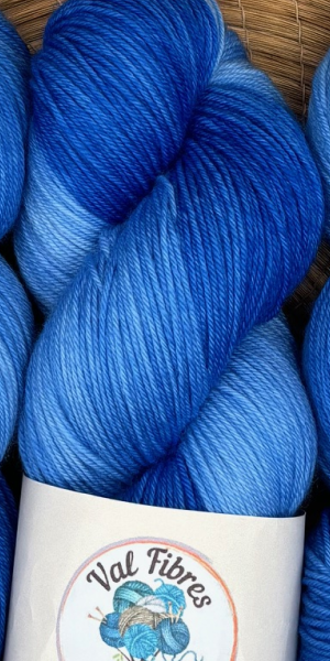Tonal Blue - Merino Fingering