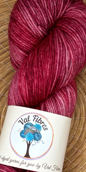 Cherry Swirl  - Stellina - Merino Worsted