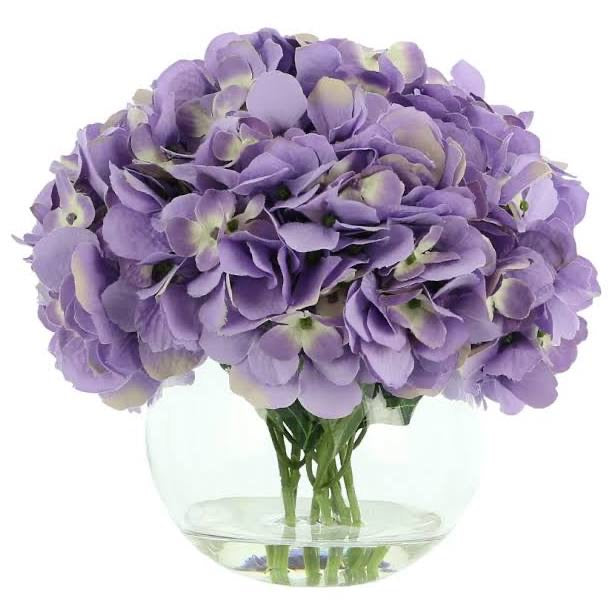 Lavender Hydrangea - Merino Fingering