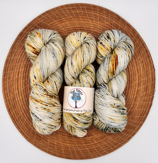 Lemon Pepper - 100% Merino Worsted