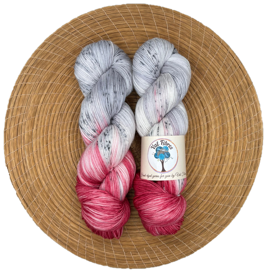 Cherry Frost - Merino Fingering