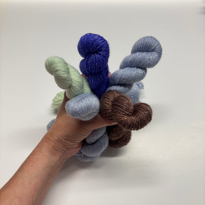 Hi5 Lurex - Merino Fingering