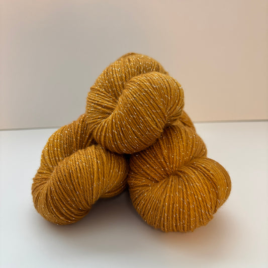 Caramel - Merino Lurex Fingering