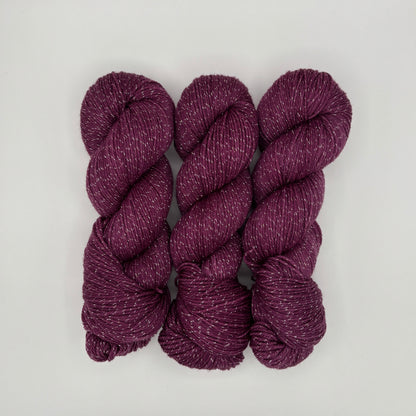 Mulberry - Merino Lurex Fingering