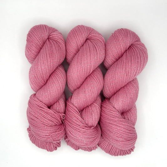 Rose - Merino Lurex Fingering