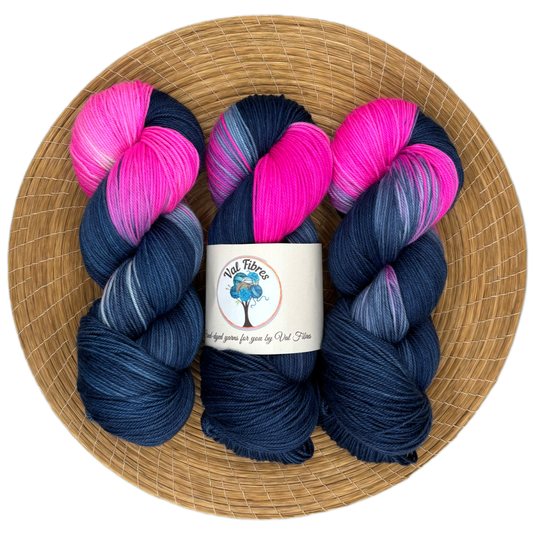 Navy Blossom - MCN Extra Fingering - (Assigned Pooling)