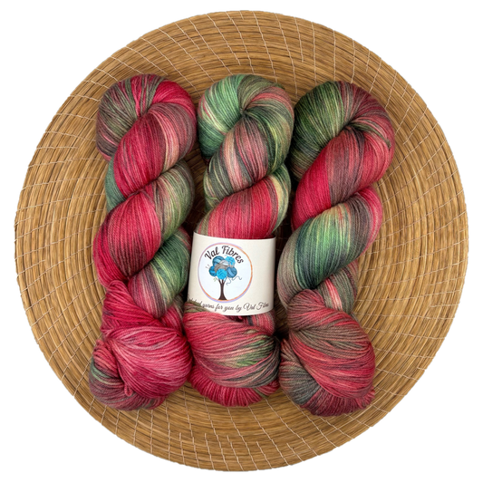 Rouge Leaf - Merino Fingering